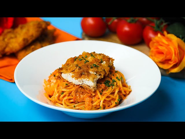 Fried Chicken Jambalaya Pasta 