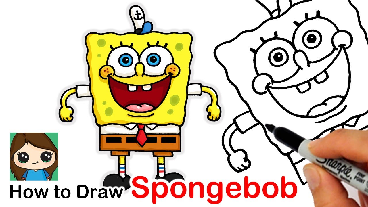 How to Draw SpongeBob SquarePants 