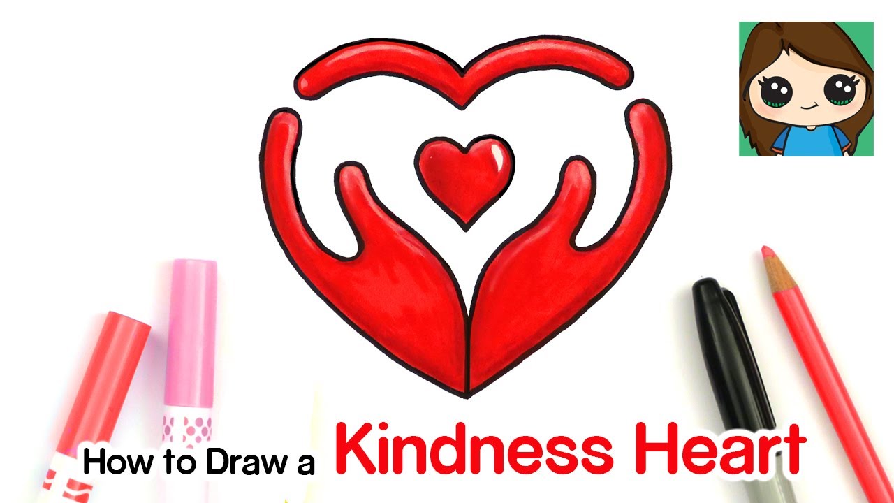 How to Draw a Kindness Heart | Symbol #3 