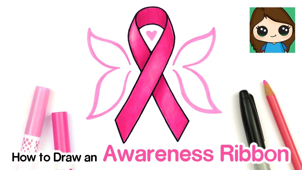 Top How To Draw Breast Cancer Ribbon in 2023 Check it out now 