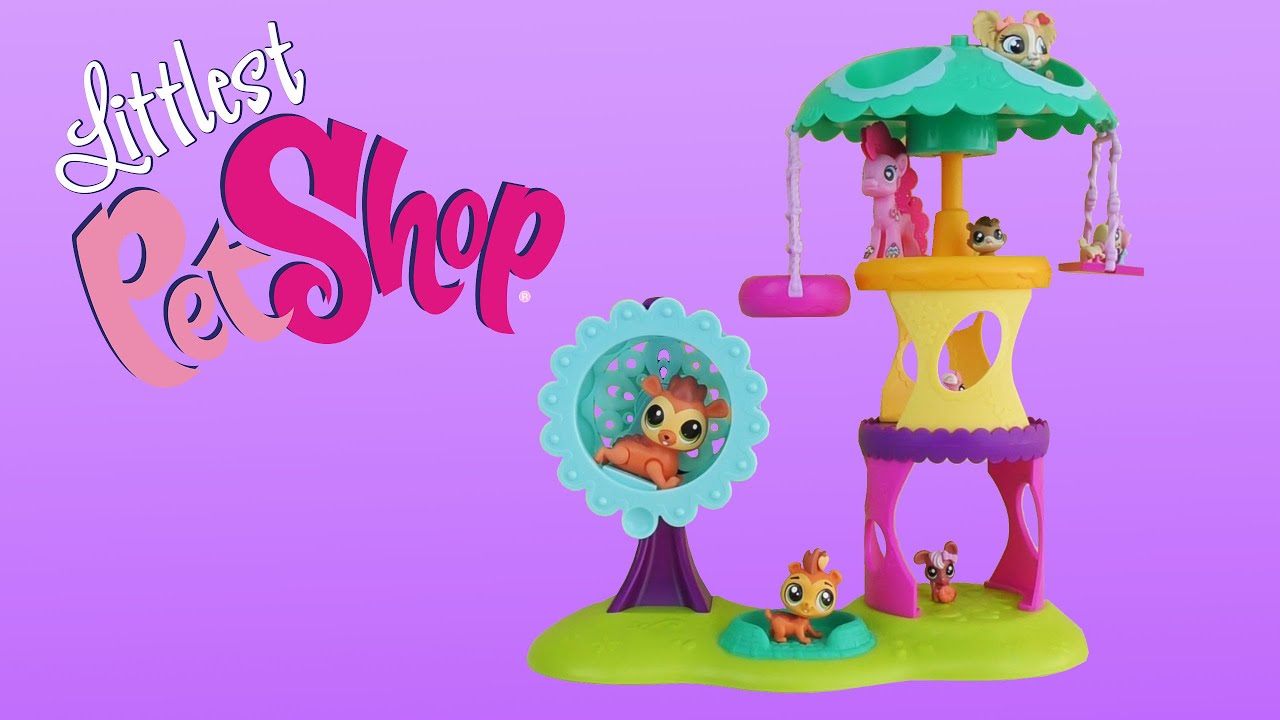 Littlest Pet Shop Парк развлечений с Расселом Фергинсоном + КОНКУСРС 