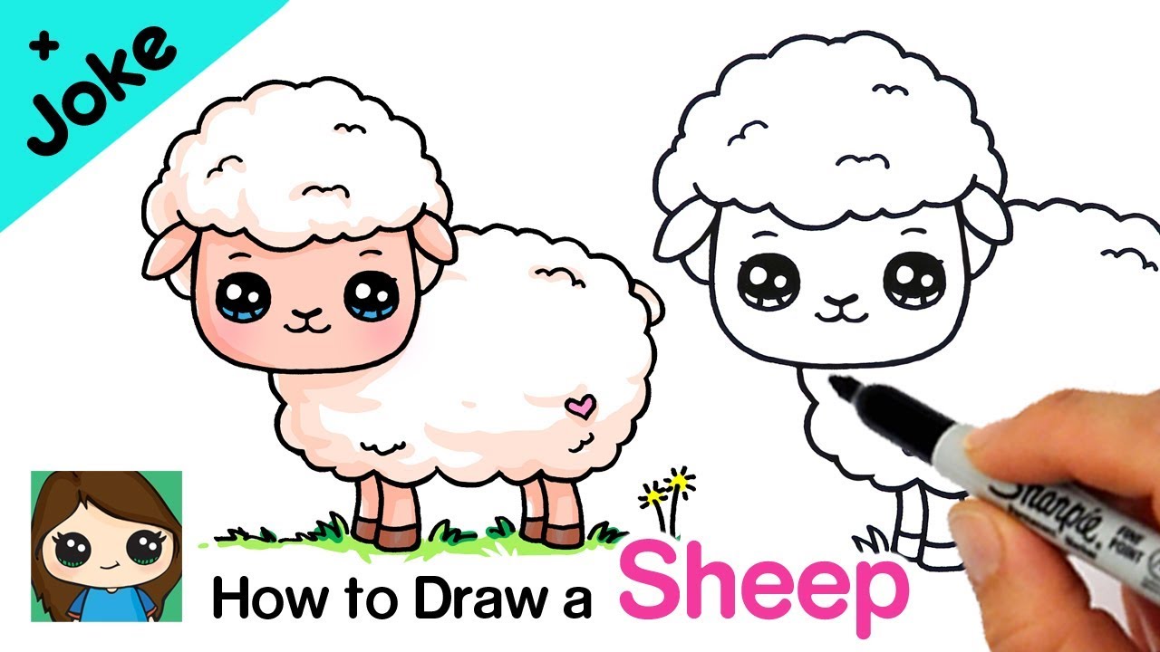 How to Draw a Sheep + Joke 