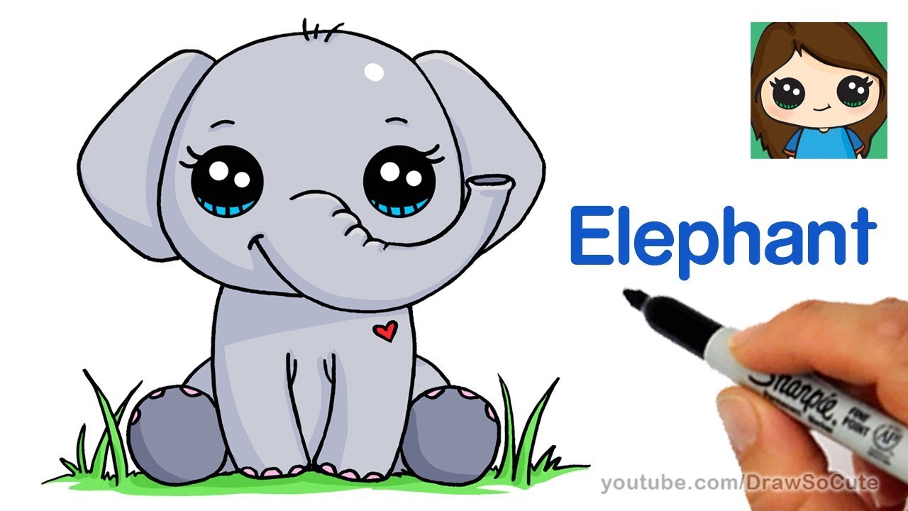 How to Draw an Elephant Easy 