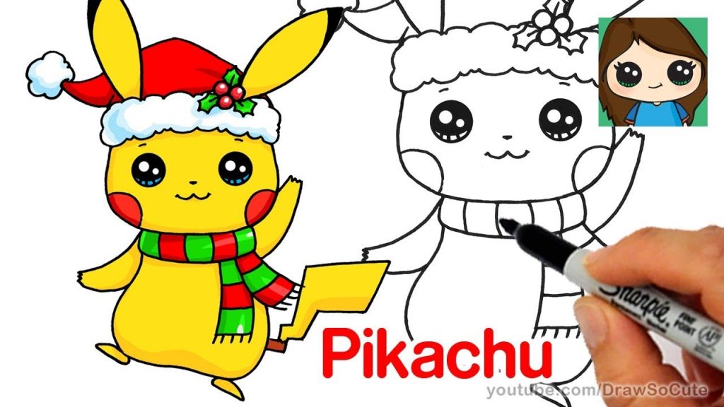 xmas pikachu