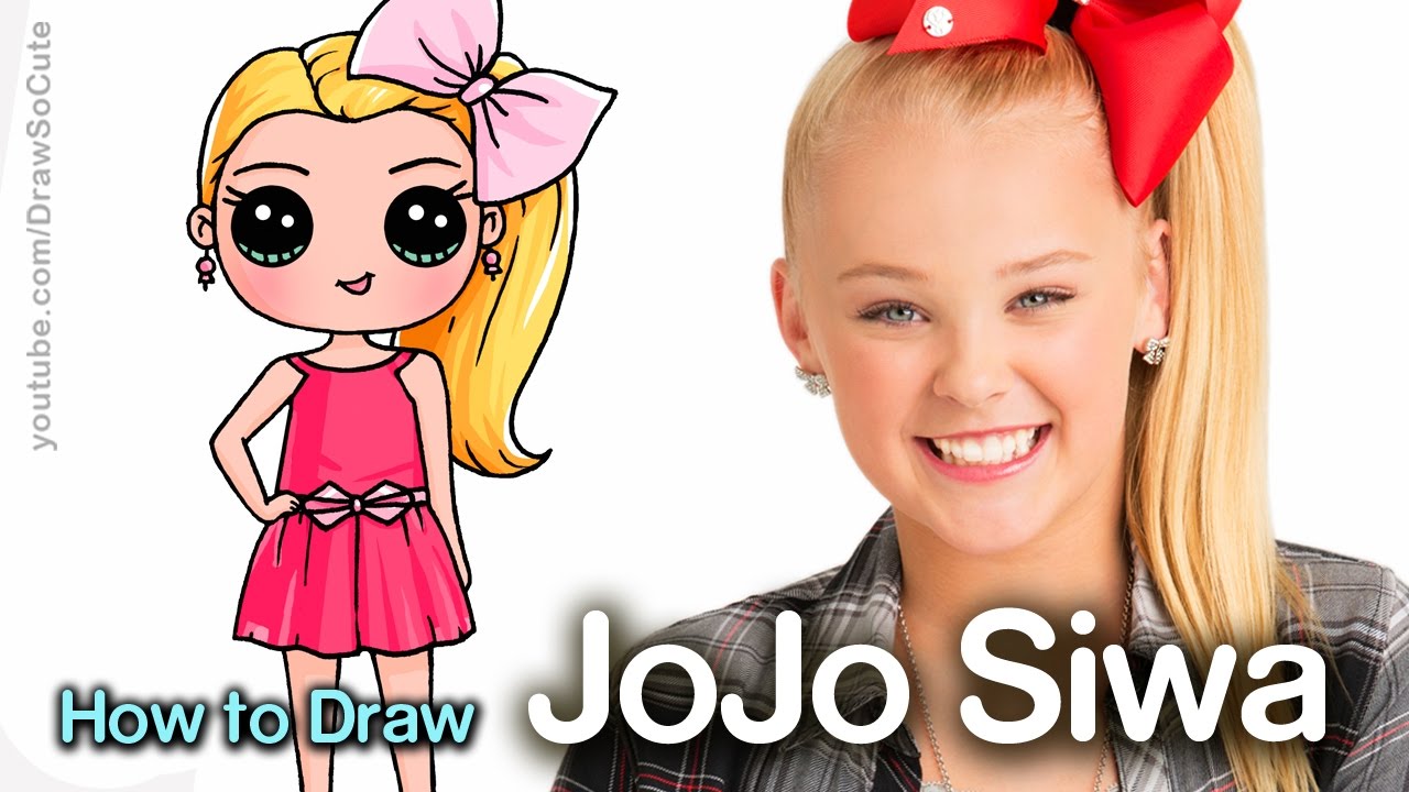 How to Draw JoJo Siwa 