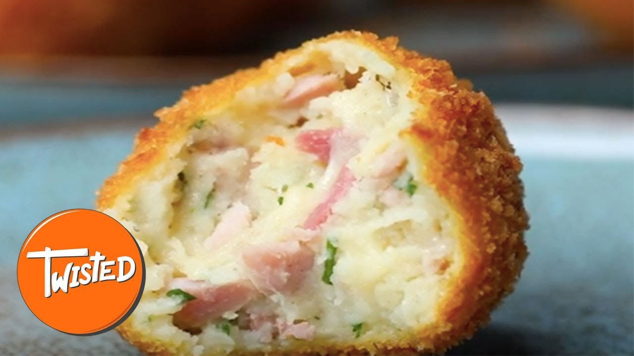 How To Make Croque Monsieur Mash Balls | Twisted 