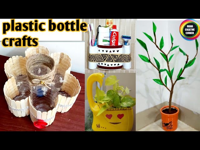 5#Plastic bottle craft ideas#5Bestoutofwaste plastic bottles craft idea#5 organizer Plastic bottle 