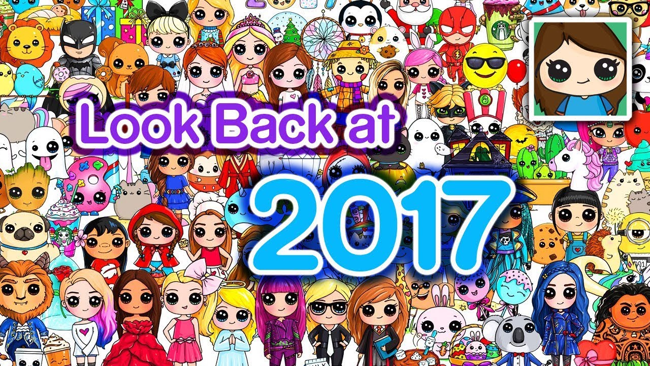 Free Poster Look Back At 2017 Draw So Cute - draw so cute roblox