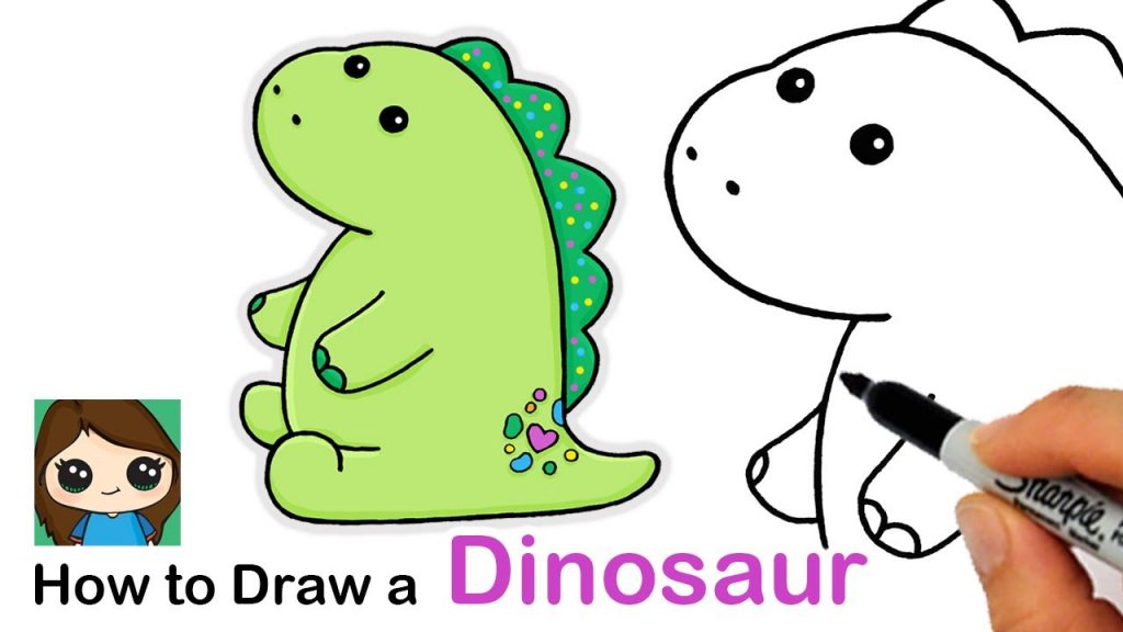 How To Draw Pickle The Dinosaur Moriah Elizabeth
