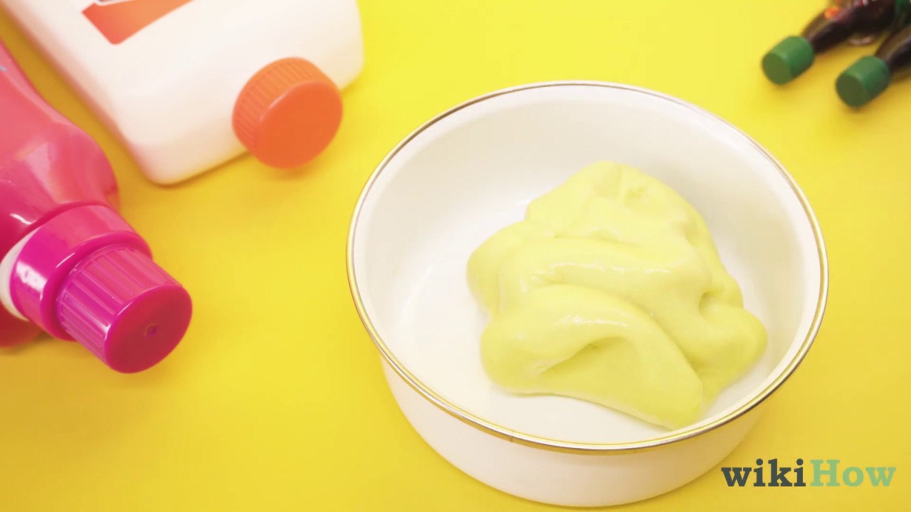 How to Make Laundry Detergent Slime 