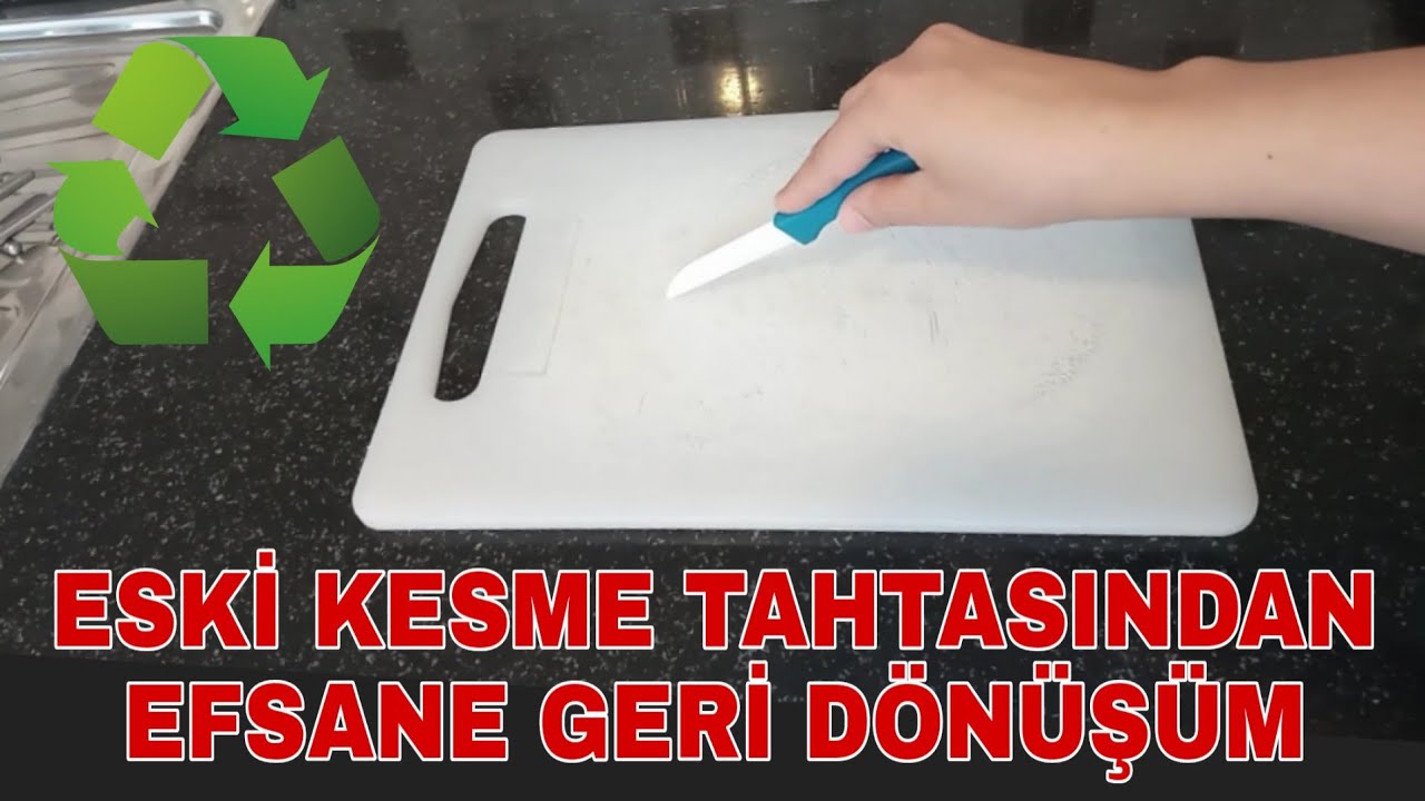 ESKİ KESME TAHTASINDAN EFSANE GERİ DÖNÜŞÜM / Recycle / Idea / Kendin Yap 