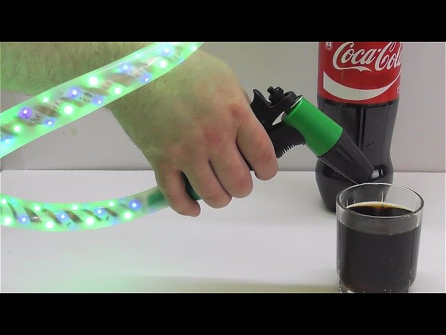 How to make Fanta Coca Cola gun with pump 