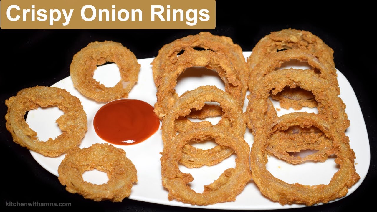 Crispy Onion Rings Recipe - How to make Onion Rings - Special Ramadan Recipe 