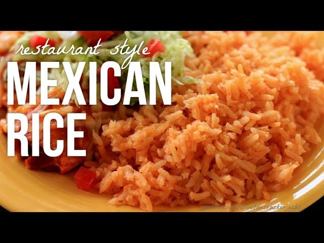Restaurant Style Mexican Rice 