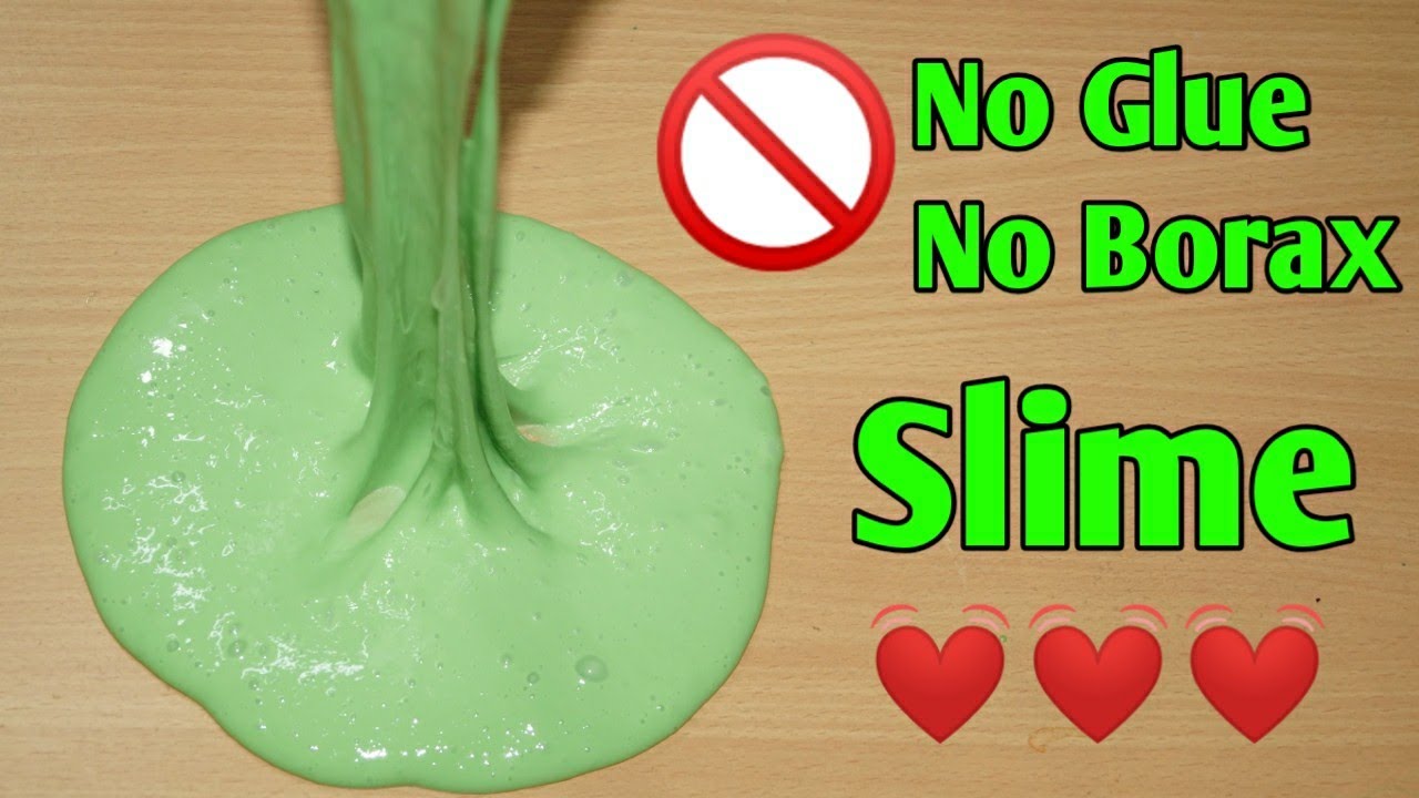 How To Make Slime Without Glue Or Borax L How To Make Slime With Flour And Water L How To Make Slime