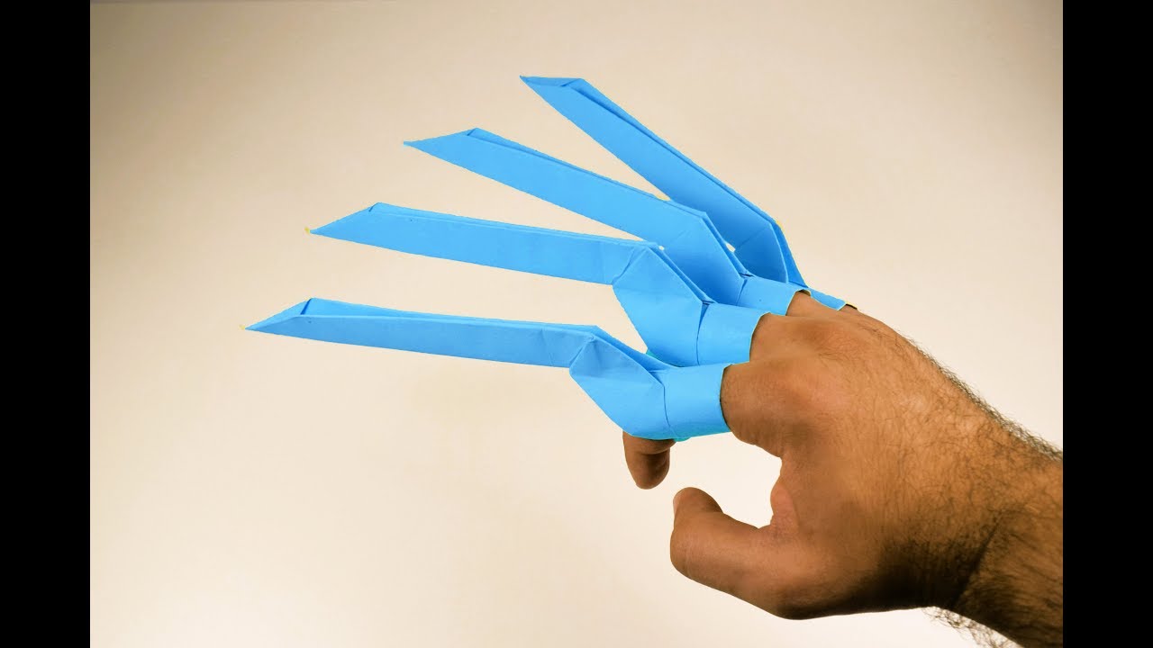 Origami Paper Claws | Wolverine Claws | Easy Origami 