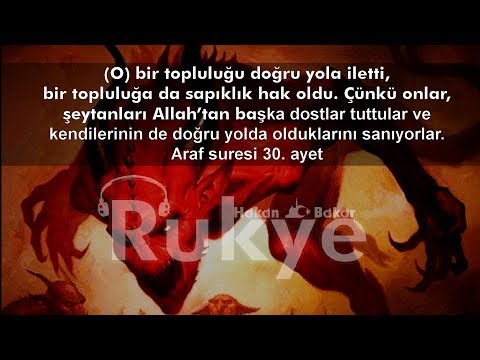 Allah´ı bırakıp şeytanları dost edindiler. için Rukye | A'raf Suresi 30. Ayet Meali 1