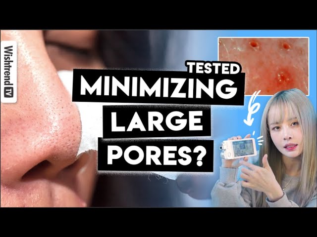 Can You Minimize Large Pores? Testing Pore Tightening Skincare Tips | Pore Care Under The Microscope 