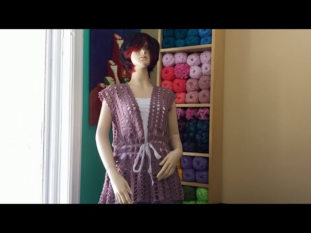 Crochet summer cardigan part 2 - with Ruby Stedman 