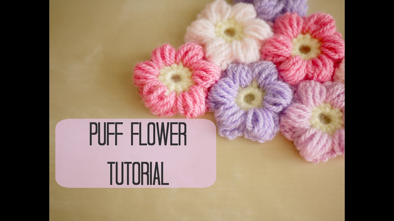 CROCHET: How to crochet a puff flower | Bella Coco 