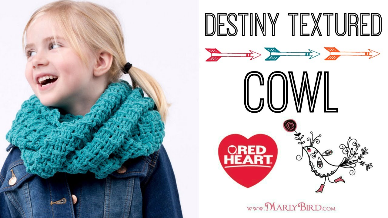 Crochet Destiny Textured Cowl 