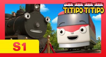 TITIPO S1 EP21 l The oldest train Steam meets Titipo! l TITIPO TITIPO