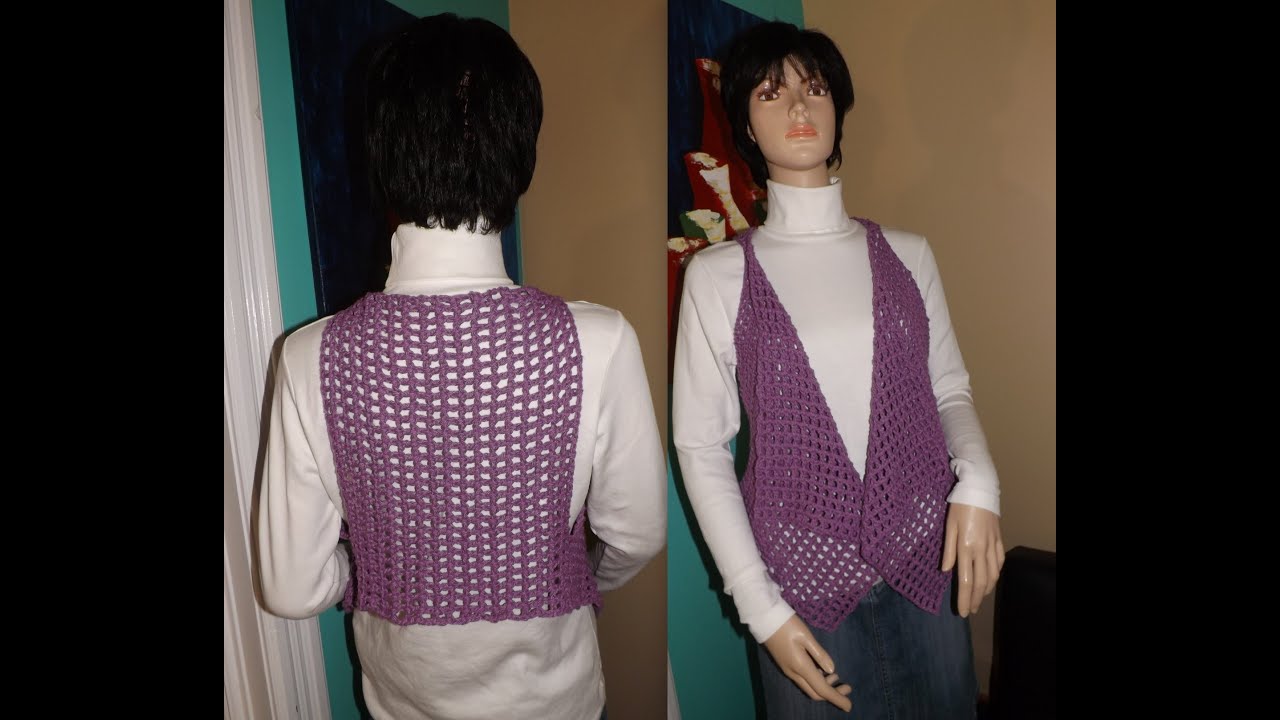 Crochet Vest Or Bolero For Beginners 