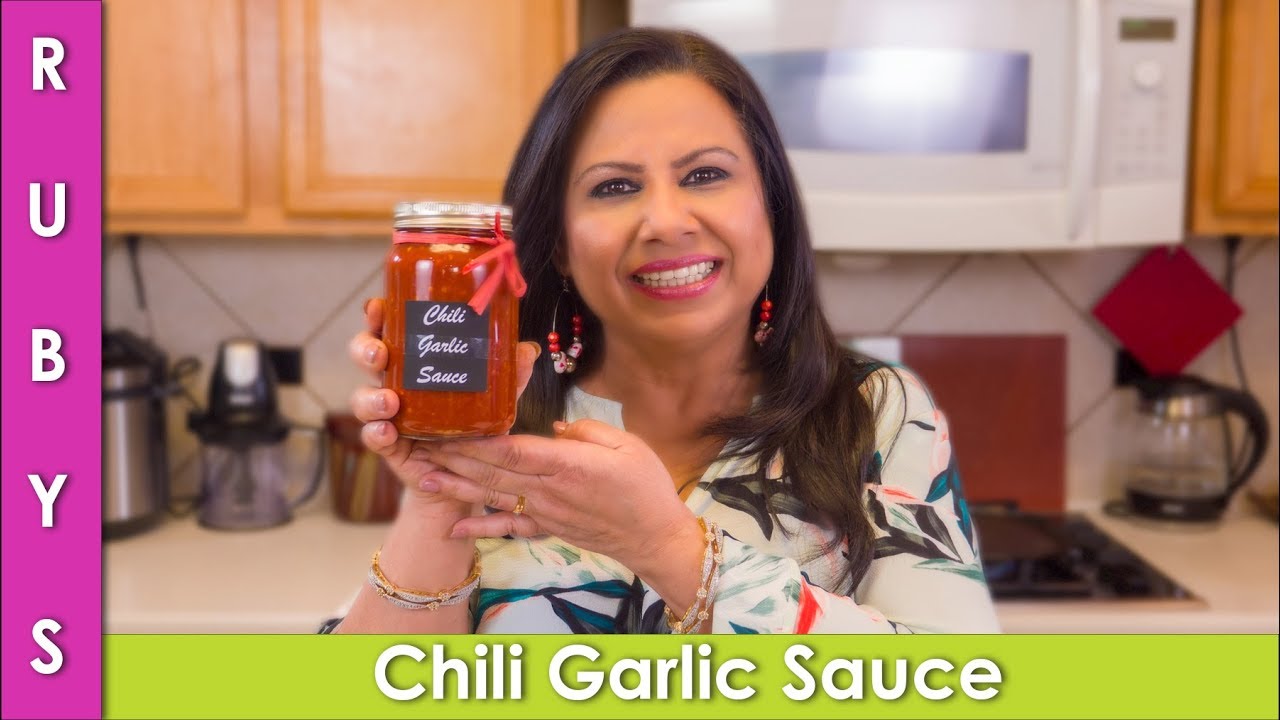 Chili Garlic Sauce Chinese Recipe in Urdu Hindi - RKK 