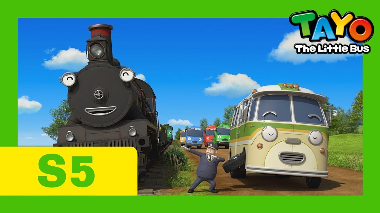 Tayo S5 Special Episode l When Steam Train Visits the Little Buses l Tayo the Little Bus 