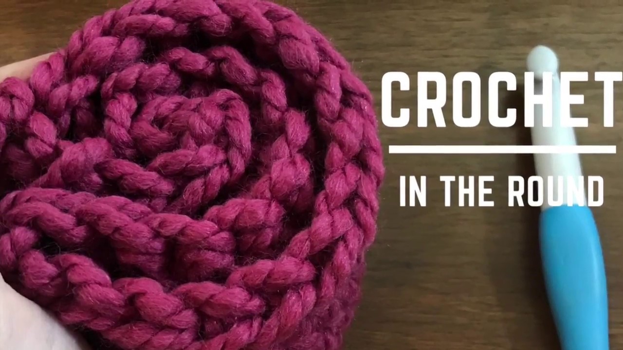 How to crochet in the round | crochet for beginners 