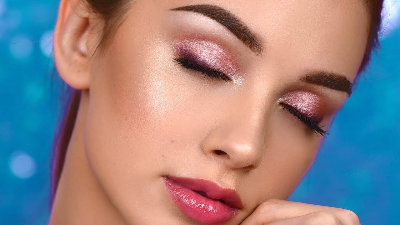 Pink EVERYDAY Smokey Eye | Glowy Summer Makeup Tutorial 