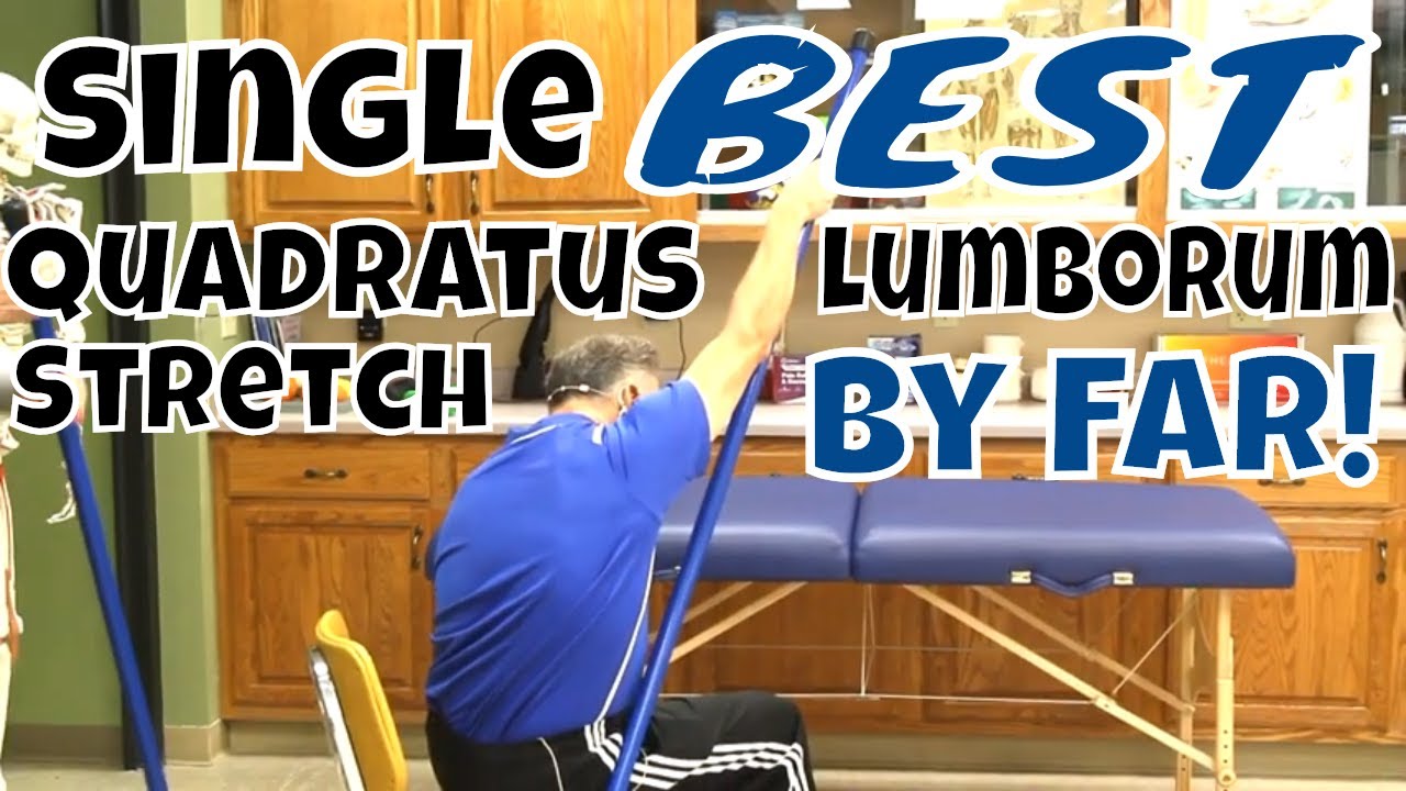 Single BEST Quadratus Lumborum Stretch, By Far! 