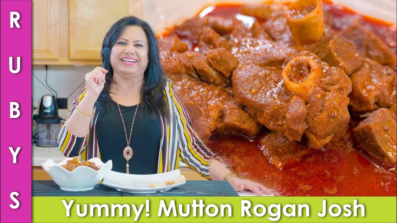 Mutton Rogan Josh Super Tasty Goat Salan Recipe in Urdu Hindi - RKK 