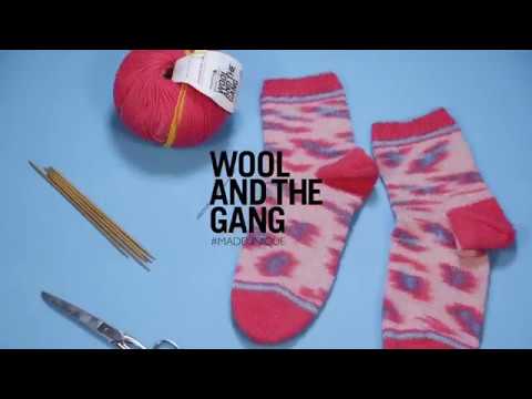 Knitting Timelapse: Super Speedy Kinda Magic Socks - Wool and the Gang 