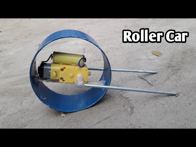 How to make Roller Car Easy Idea - At Home 