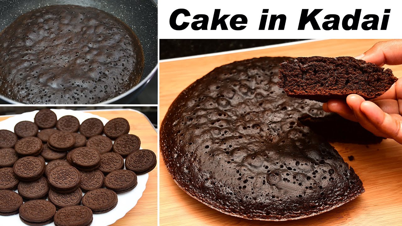 Cake in Kadai/ Cake Without Oven/ Christmas Cake Recipe/ Biscuit Cake recipe 