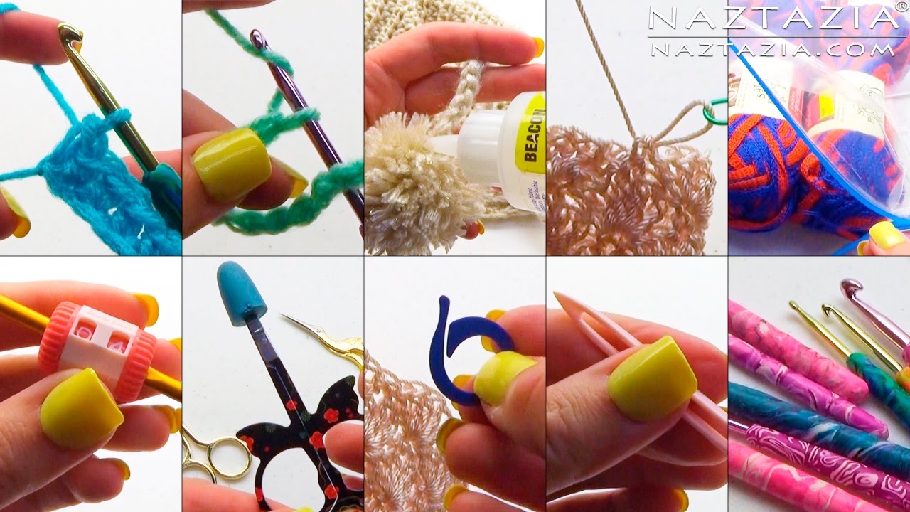 DIY Tutorial - Top 10 Crochet Tips and Tricks from Donna Wolfe from Naztazia 