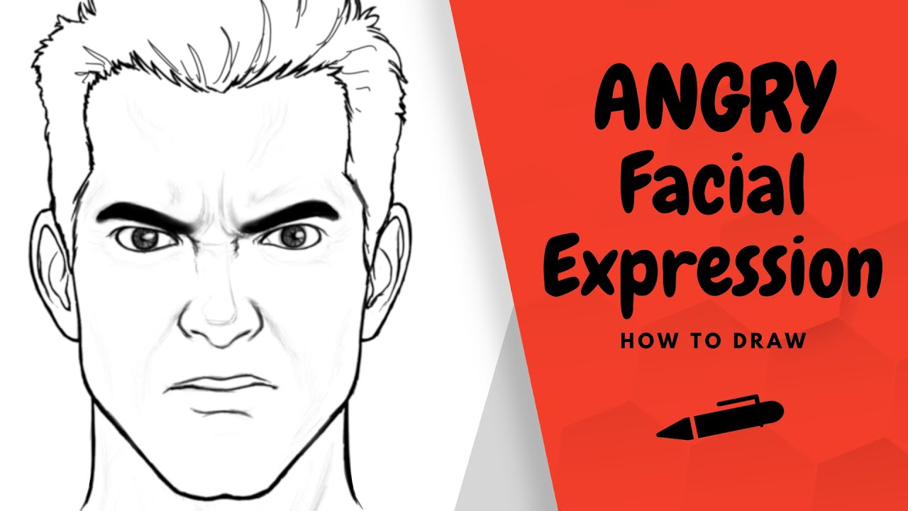 How to Draw an Angry Expression 