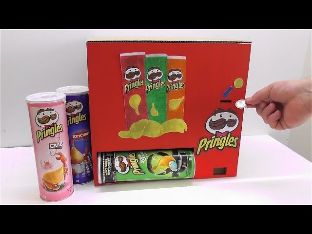 Pringles Vending Machine How To Make Pringles Vending Machine 