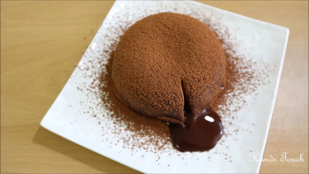 EGGLESS LAVA CAKE RECIPE 