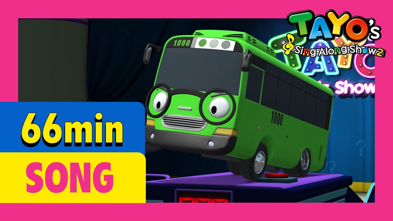 [Tayo's Sing Along Show 2] Season 2 Compilation l 66 mins l Tayo the Little Bus 