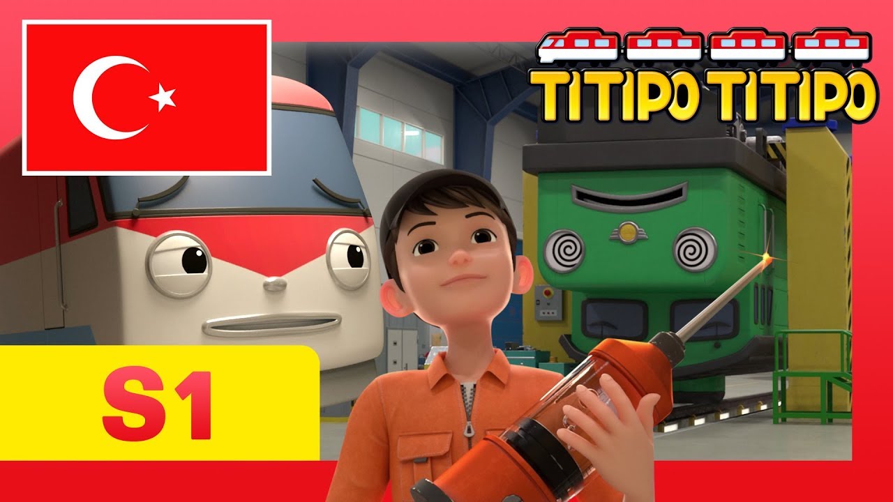 titipo çizgi filmleri çocuklar için l #9 Muayeneler korkutucu l Titipo YENİ film l Küçük Tren Titipo 