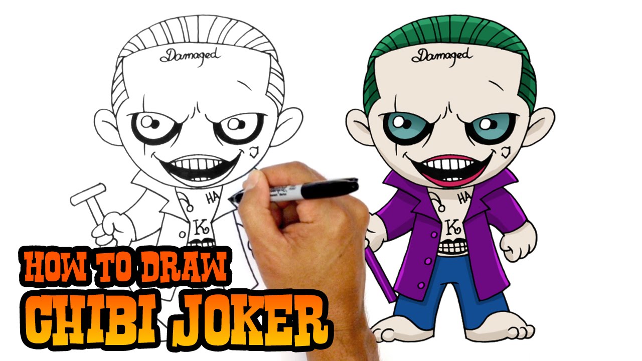 How to Draw Joker | Suicide Squad 