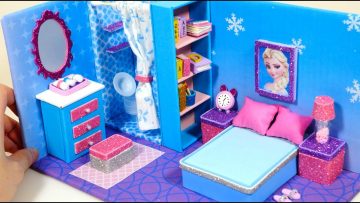 diy miniature disney princess dollhouse