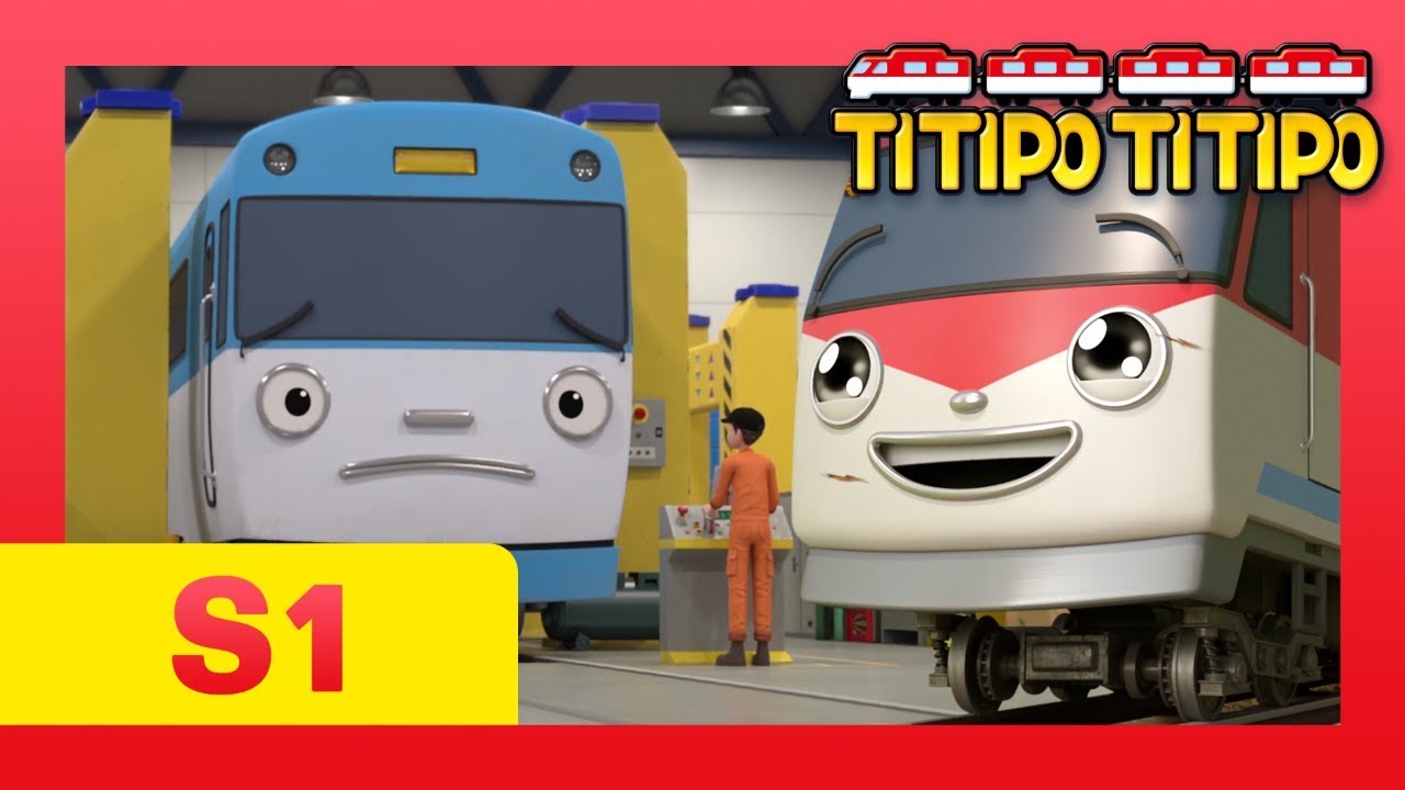 TITIPO S1 EP13 l Can Titipo safely cover for Eric?! l Trains for kids l TITIPO TITIPO 