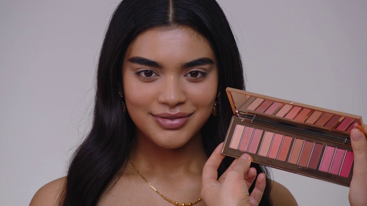 How To Get A Nude-Pink Makeup Look For Medium Skin Tones Using Pillow Talk | Charlotte Tilbury 