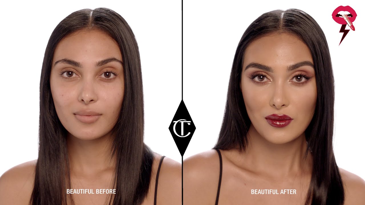 Your Everyday Red Lipstick Makeup Look - ICON Palette | Charlotte Tilbury 