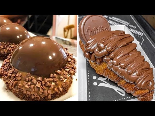 How To Make Chocolate Cake With Step By Step Instructions | Easy Chocolate Cake Decorating Ideas 