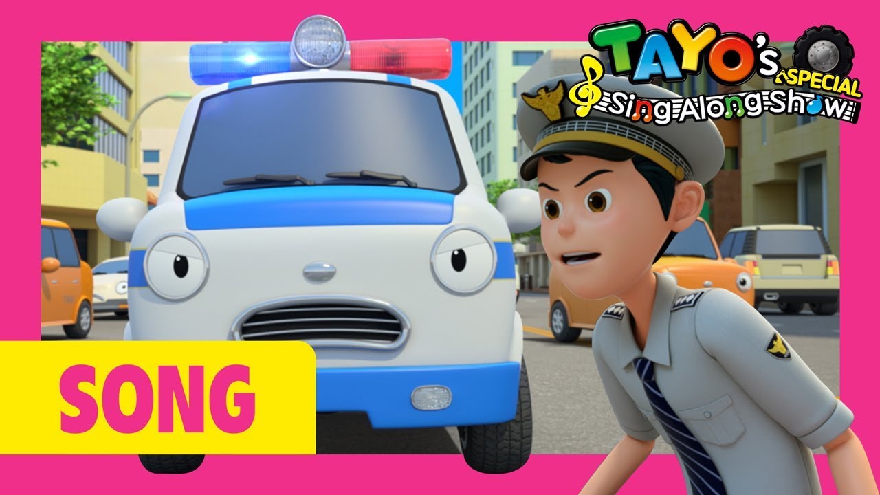 *NEW* Tayo Rescue Team Song l Police Car Pat, Let's Go! l Tayo Sing Along Special l The Brave Cars 