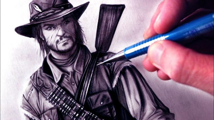 Let S Draw Red Dead Redemption John Marston Fan Art Friday - red dead redemption roblox id